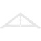 Ekena Millwork Pitch Artisan Architectural Grade PVC Gable Pediment, 48"W x 18"H x 1"P (9/12) GPP048X018X100ART - alternate 3